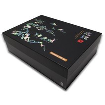 명절 정육 선물포장 보냉지함박스 자개3호, 블랙3호+고급보냉가방X-3H