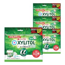 휘바휘바 자일리톨 알파 껌 오리지널 트윈백 88g 5개