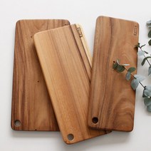 친환경 천연 레인트리 나무 통나무 원목 향균 양면 보드 직사각 도마 플레이트, 상품선택