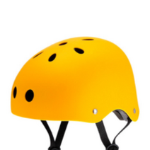 도미노스토리 어반 자전거헬멧 전동킥보드 헬멧 인라인 스케이트 보드 JM-707 성인용, 옐로우