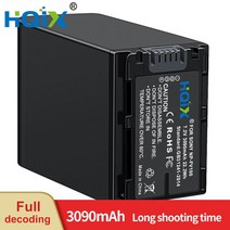 카메라 충전 보조 배터리 호환 HQIX DEV-30 HXR-NX80 PXW-Z90 NP-FV100 소니 FDR-AX30 AXP35 AX40 AX45 AXP55 AX60 AX100E, 1.Battery