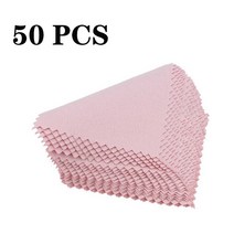 패브릭소파청소 50 개/10 개/갑 폴란드어 청소 연마 천 맞춤 DIY 매력 팔찌 목걸이 닦아 보석, [02] 50 PCS