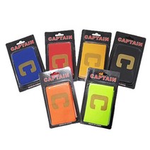 벨크로 찍찍이 주장마크 주장완장 주장밴드 축구의류, 주장밴드형광그린