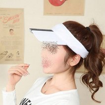 패션썬캡 빅사이즈 여자 볼캡 야구모자 챙모자 커플, 화이트