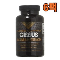 Absonutrix 앱손뉴트릭스 씨서스 맥시멈 스트렝스 1600mg 120캡슐, 6팩
