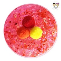 빨주노퐁퐁 KC인증 안전한 슬라임 액체괴물 무독성 신이랑지오랑 가을, 150g