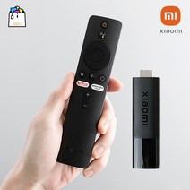 샤오미 정품 미스틱 4K Mi TV Stick [4K 해상도와 AV1 코덱 RAM 2GB]미스틱 안드로이드 OK Google 음성 인식-WSL
