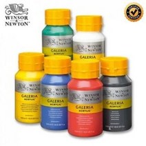 윈저앤뉴튼 갤러리아 아크릴 물감 Prussian Blue Hue, 500ml, 1색