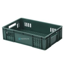 프라스틱 플라스틱바구니 운반상자 모음 다양한 바구니, 8.공병상자 녹색