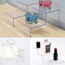 원형 디피용 제품진열대 선반 메대 아크릴전시대 전시대, 2단