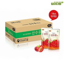 광야식품 산수유 파우치 130ml 1BOX(30개입), 상세페이지 참조