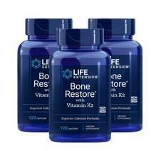 라이프익스텐션 본 리스토어 비타민 K2 캡슐, 120개입, 3개