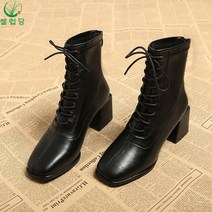셀럽당 사각 워커부츠 가을 겨울 워커