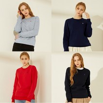 [유에스피에이] FW 화이트라벨 코튼블랜드 맨투맨 여성 1종