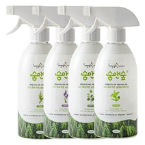 웅진 숨앤숲 피톤치드 스프레이 500ml X 4종(편백+라벤더+유칼립+페파민트)
