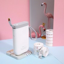 라벨프린터 매직기기 이름스티커 스위치 스티커지 수동 기두드리는 레이블 인쇄기 신발상자 작은사이즈 가격 감열 센스 오토, T19-6-각각 야옹 12x40160장, C01-공식모델