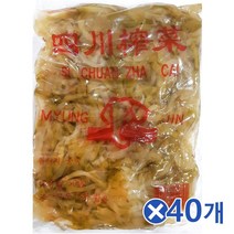 vO템vnReS-1850uZ명진 짜사이 채 (500g) x40개 중국밑반찬 짜차이_nBA1881M, 1, 본상품선택