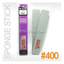 조이하비/HSBG737/ Style X 스폰지스틱사포#400(2개입)
