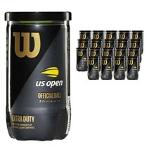 윌슨US오픈 시합용 테니스공 20캔(캔당 2구), 단품