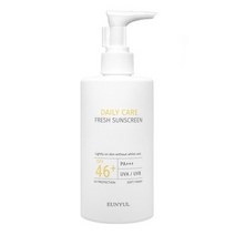 은율 데일리 케어 프레쉬 대용량 선크림 SPF46 PA+++ 1개, 3개