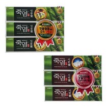 (디앤티) 죽염치약 시린이치약 녹차치약 소금치약 잇몸치약 솔잎치약 개운한치약 3개입, LG생건 죽염치약120그램 잇몸고 3개입