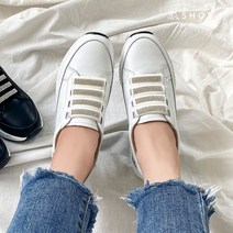 슈아 컴포트 에어쿠션 발등 큐빅 키높이 통굽 슬립온