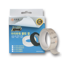 리빙셀 아이파워 강력접착 클린겔 양면테이프 투명 3m, 6개
