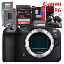 (캐논천국) 정품 EOS R6 Mark II+추가배터리+SD카드+LCD커버+완벽가이드북 +새상품/빛배송