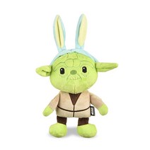 SSTAR Wars 부활절 15.2cm(6인치) 츄바카 버니 스퀴커 애완동물 장난감 | 15.2cm(6인치) 플러시 스퀴커 부활절 츄바카 강아지 장난감 | 플러시 강아지 삑삑이 장, Yoda Bunny, 9 Inch