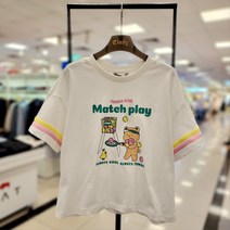 [신디키즈]논현점**암만 더워도 스타일은 포기 못하는 우리 아이의 잇템! 한벌로도 입을 수 있어 더 좋은 테니스 크롭티 CIRA23304