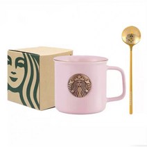 스타벅스 머그컵 핑크벚꽃 시즌 머그 커피 잔 세라믹 컵 홈카페 머그컵 스벅정품, 1세트