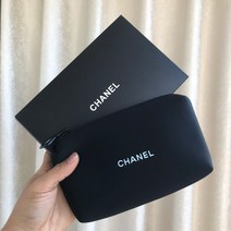화장품 파우치 고급 검정색 휴대용 여행용 POUCH