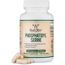 더블우드 포스파티딜 세린 Double Wood PhosphatidylSerine 300mg 120정