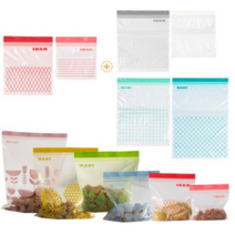 이케아 ISTAD 지퍼백/위생봉투/여행용품, 중형1세트(50P색상랜덤발송)