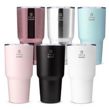 몬스터 텀블러 900ml 30oz 보온 보냉, 핑크