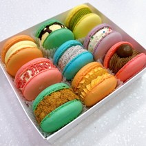 멜로우 마카롱 달지 않은 마카롱 쫀득한 수제 마카롱 선물용 마카롱 마카롱 답례품 간식용 마카롱 갓성비 부담없는 가격 맛성비, 08.앙버터