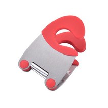 스테인레스 스틸 no-stick 냄비 사이드 클립 anti-scalding 숟가락 홀더 고정 클립 랙 냄비 사이드 클램프 홈 주방 요리 가제트, 협력사, 그물