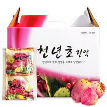건강중심 천년초줄기즙 100ml 60포 진액
