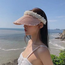 선빛 니모 진주 썬캡 여름 버킷햇