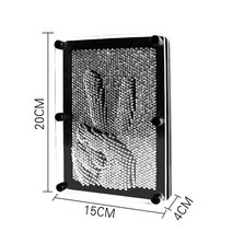 3D 입체 기록 액자 기념일 기념품 조각 미술 손발 손도장 셀프 백일 신생아 오브제, 실버 대