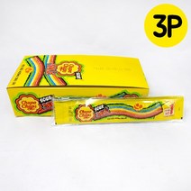 (유통기한 임박할인) 츄파춥스 사워벨트 롱 젤리 7g*3p 16봉, 21g, 16개