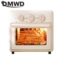 베이킹 오븐 DMWD 가정용 베이킹 오븐 전기 로스터 15 L 에어 프라이어 빵 제조기 피자 디저트 케이크 요리, 한개옵션0