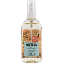 독일 진앤렌 Jean & Len Care Oil 코코넛 & 샌들우드 바디 케어 오일 100ml, 4팩