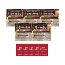 !!TV방송상품!! 정호영 국내산 꽃게해물탕 650g x 5팩 + 소스 70g x 5팩, 1세트(꽃게해물탕 x 5팩 + 소스x 5팩)