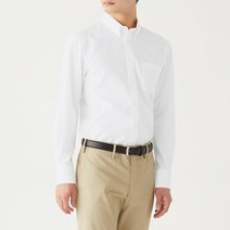 무인양품 남성용 면 옥스포드 버튼다운 셔츠 M9SC711