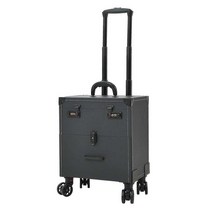 메이크업 미니 트롤리 미용 화장품 아티스트 네일, 검은색