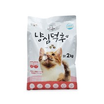 냥심덕후 고단백 고양이 사료 2kg, 단품