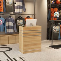 식당카운터 계산대 카운터 포스기 매장 인포데스크 테이블 프론트 접수대 미용실 37, 연호두색