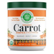 Green Foods 그린푸드 Carrot Essence Juice Powder 5.3oz 당근 에센스 즙 가루