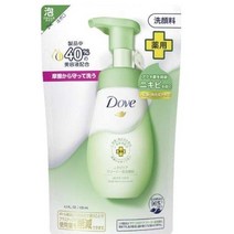 유니레버 Dove (도브) 여드름 케어 크리미 거품 클렌저 리필 [거품 세안제], 단일, 140ml